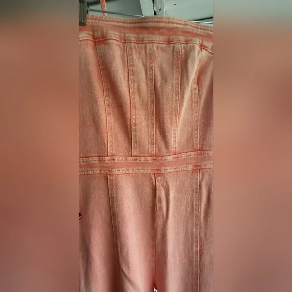 Elegant Peach Jumpsuit - Picture 5 of 7